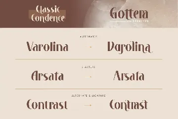 Gottera Font