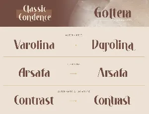 Gottera Font