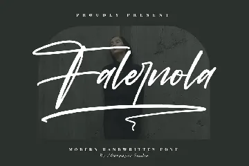 Falernola Modern Handwritten Font