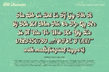 Vintage Kingdom font