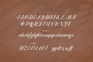 Noela Nestani - Copperplate Calligraphy Font