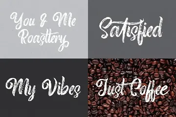 Roasttery - Handwritten Font