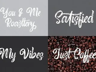 Roasttery - Handwritten Font