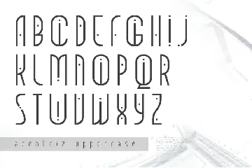 Acentriz font