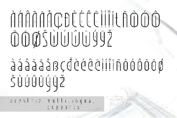 Acentriz font