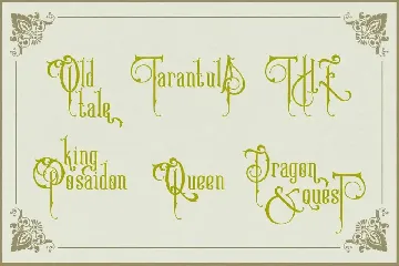 Victoriandeco font