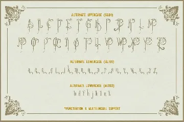 Victoriandeco font