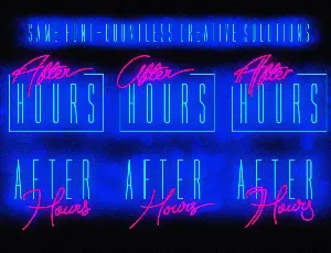 Disco Rendezvous: A Night Club Inspired Script font