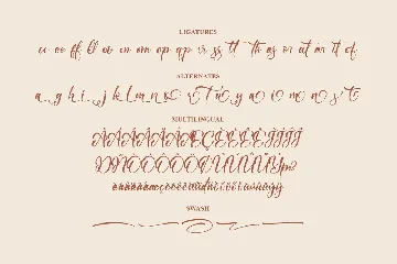 Kathriasa Script Font