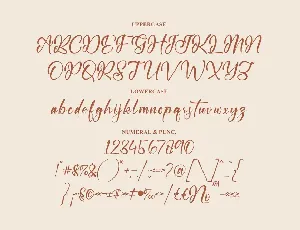 Kathriasa Script Font