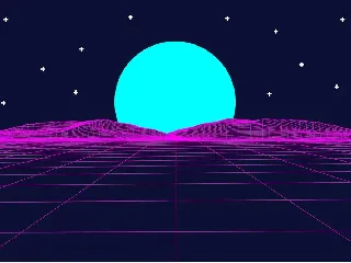 Vaporfuturism OTF Retrowave Font + Backgrounds