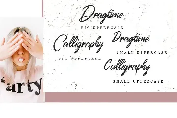 Dragtime - Handwritting Script Font