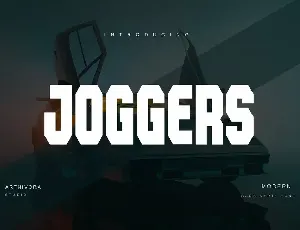 Joggers - Sans Serif Font