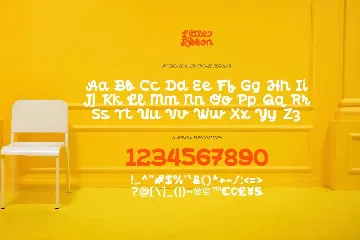 Little Ribbon - Cutie Type font