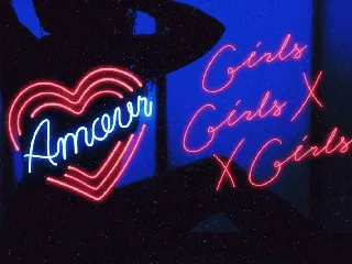 Retro Neon Font - Script Style