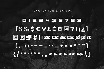 Ransom - Modern Technology Font