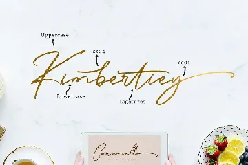 Caramello - Handwritting Script Font