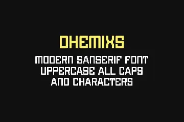 Dhemixs font