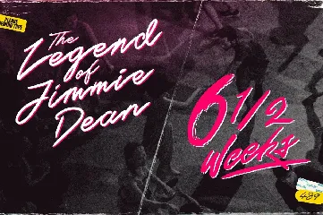 Last Dance - Retro 80s Movie Inspired Script Font