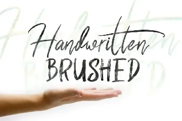 Shutten Reason - Duo Handwritting Brush Font