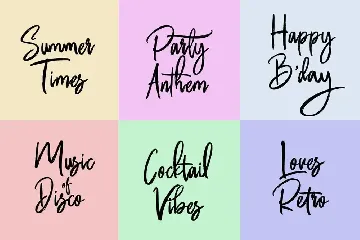 Butter Luchy - Handwritting Brush Font