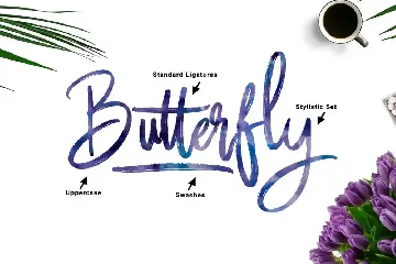 Butter Luchy - Handwritting Brush Font