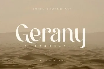 Caramel - Classy serif Font