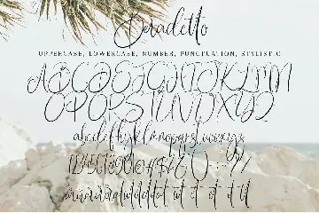 Beradetto font