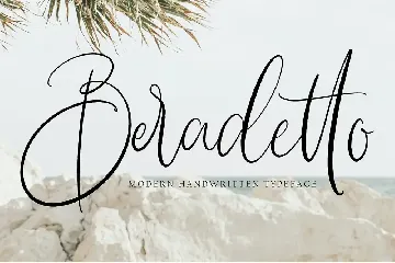 Beradetto font