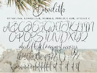 Beradetto font