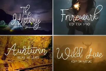 Firefly - Handletter Family font