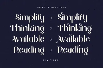 Ghufy - Sweet Elegant Serif Font