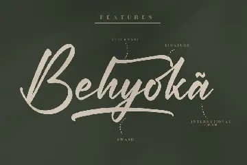 Gillbert Hittola Calligraphy Script Font