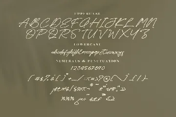 Gallegos Monoline Signature Font