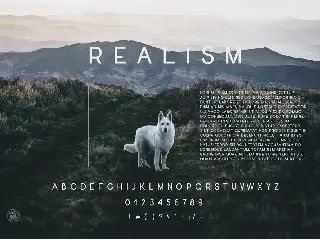 Realism Font