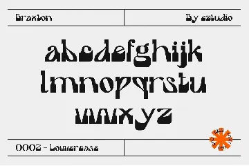 Braxton font