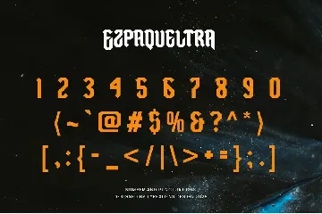 Ezpaqueltra font