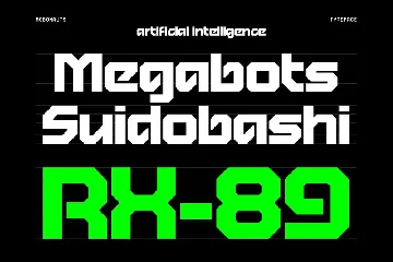 Robonauts font