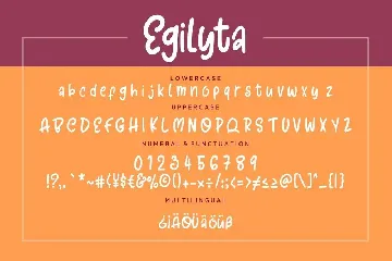 Egilyta Funny Advertisement Font