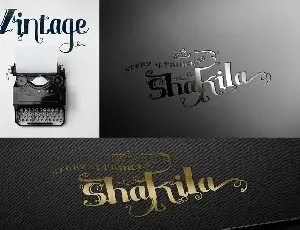 Shakila font