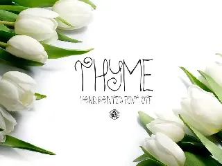 Thyme Font