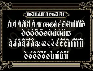 Qualen Aiglon - Vintage Font