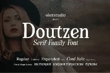 Doutzen - Modern Serif font