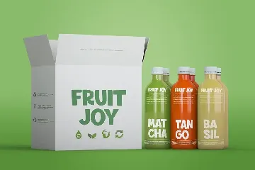 Pure Joy - all cap Funny Display font