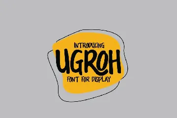 Ugroh font