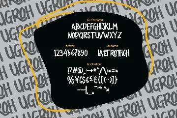 Ugroh font