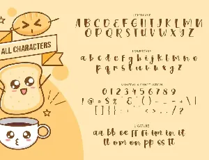 Sweet Bread font