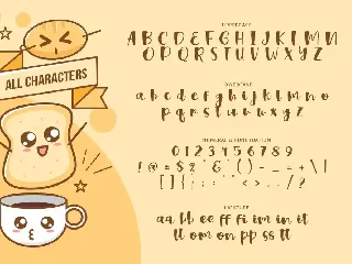 Sweet Bread font