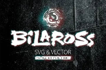 BILAROSS - SVG & Vector font