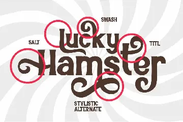 The Lucky Hamster font